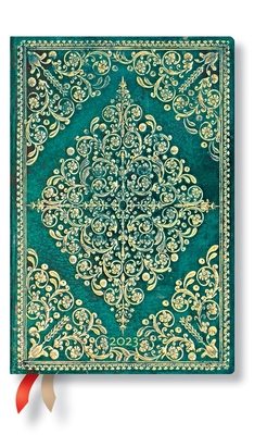 2023 Oceania 12-Month Flexis Mini 176 Pg Horizontal Week-At-A-Time Diamond Rosette By Paperblanks Journals Ltd (Created by) Cover Image