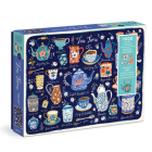 Tea Time 1000 Piece Puzzle with Shaped Pieces By Galison Mudpuppy (Created by) Cover Image